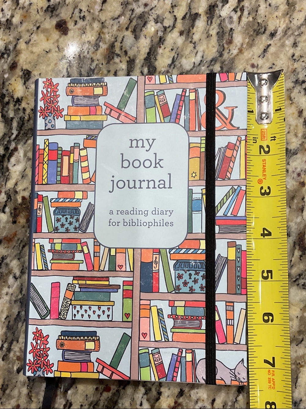 My Book Journal - Colorful Bookshelf Reading Diary new